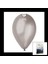 GM-110-38 Metalik - Gümüş Balon 11&amp;apos;&amp;apos; - 28CM - 100 Parça (5047) 1