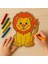 10 Adet Sevimli Aslan Ahşap Boyama Figürü – Okul Öncesi Dıy Etkinlik ve Sanat Aktivitesi 3