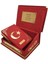 Anneler Gününe Özel Orta Boy Rahleli Reşal Kutulu Kur'an-I Kerim Kırmızı 1