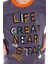 Life Great Near Star Antrasit Erkek Çocuk Uzun Kol Pijama Takım 3