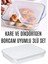 Kare ve Dikdörtgen Borcam Için Silikon Kapak 3lü Set 1
