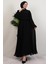 Ümra Şifon Elbise Siyah 4