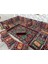 Şark Köşesi Bordo Milas Desenli Minder, Kilim, Orta Puf Takımlarımız 3