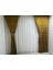 Nivemeshome Istanbul Hardal 1/3 Sık Pileli Fon Perde Apm 1