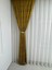 Nivemeshome Istanbul Hardal 1/3 Sık Pileli Fon Perde Apm 3