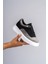 J005 Bağcıklı Ortopedik Taban Süet Günlük Erkek Spor Sneaker Ayakkabı Bt Siyah/gri 3