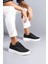 J005 Bağcıklı Ortopedik Taban Günlük Erkek Spor Sneaker Ayakkabı Bt Siyah 1
