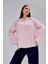 Pembe Oversize Poplin Gömlek 1