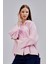 Pembe Oversize Poplin Gömlek 4