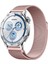Huawei Watch Gt5 46MM Uyumlu Manyetik Milanese Loop Metal Kordon 1