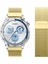 Huawei Watch Gt5 46MM Uyumlu Manyetik Milanese Loop Metal Kordon 3
