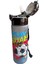Soft Touch Tritan Desenli Pipetli Çocuk Matarası 550ML 5