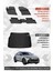 Toyota C-Hr 2 2023+ Uyumlu 4.5d Premium Havuzlu Oto Paspas ve Liner Marka 3D Ses Sistemsiz Bagaj Havuzu 1