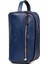 Erkek Deri Portföy Clutch Traş Kozmetik Bakım ve Günlük El Çantası (14X24CM) NEW171 - Lacivert 2