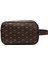 Erkek Deri Portföy Clutch Traş Kozmetik Bakım ve Günlük El Çantası (14X24CM) NEW171 - Kahve - Taba 3