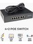 4+2 Port Aktif Poe Switch | Ip Kamera Sistemleri Için Güç ve Veri Çözümü 1