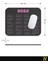 2025 Takvimli Renkli Ergonomik Mouse Pad 23 cm x 19 cm - Kaydırmaz Taban Ev ve Ofis Kullanımı Için Ideal Fare Altlığı Mousepad 6