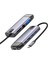 HU-7420 10IN1 USB Hub Çoğaltici-Gri 1
