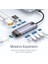 HU-7420 10IN1 USB Hub Çoğaltici-Gri 2