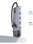 HU-7420 10IN1 USB Hub Çoğaltici-Gri 3