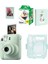 Instax Mini 12 Fotoğraf MAKINESI-20LI Film-Simli Pleksi KILIF-64LÜ Albüm ve Mıknatıslı Çerçeve Set 1 1