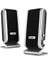 SN-820 2.0 LCD Ince Tasarım USB Speaker, Siyah/gümüş 1