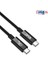 3D Usb4 GEN3X2 Tip C Bi-Yönlü Usb-If Sertifikalı Kablo 8k60hz, Veri 40GBPS, Pd 240W Epr St./st. 1m 2