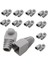 Plus PX-CAT6100 Gri Ca5/cat6 RJ45 Koruma Kılıfı, Cat6 Cover 100 Adet 2