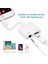 Iphone ile Uyumlu Kulaklık Adaptörü 2 Si 1 Arada Lightning Jack 3,5 mm Kulaklık Bağlantısı Şarj Kablosu Dönüştürücü Cihazı Hem Şarj Etmenizi Hem Kulaklık Veya Aux Kullanabilmenizi Sağlar No 159 2