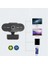 Webcam 1080P USB Kablolu Tak Çalıştır Konferans Kamera Dahili Mikrofon Chat Görüntülü Sohbet Yayın Kamerası Hd Video Web Kamerası A6 Web Cam (A6) 3