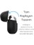 Samsung Galaxy Buds 3 Pro ve Buds 3 ile Uyumlu Silikon Kulaklık Kılıfı Extra Kalın Yapılı 360° Koruma Sağlayan Toz Koruma Tıpalı Darbelere Karşı Dirençli Taşıma Askılı Koruma Kılıfı (Siyah) 2
