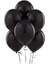 Marifetlerim - Metalik Siyah Balon 12 Inch 10 Adet 1