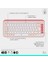 Pop Icon Combo Kablosuz Klavye ve Mouse Seti, Bluetooth, Konforlu Tasarım, Programlanabilir Tuşlar, Sessiz Tıklamalar, 3 Cihaza Kadar Easy-Switch, Türkçe Q Klavye, Pembe 2