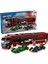 City RB20 ve AMR24 F1 Arabalı F1 Kamyonu 60445-8 Yaş ve Üzeri Çocuklar Için Yarış Arabalı Yaratıcı Oyuncak Yapım Seti Doğum Günü Hediyesi (1086 Parça) 1