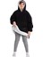 Çocuk Oversize Giyilebilir Battaniye Tek Beden Çok Rahat 11 Yaş Altı Unisex Hoodie Peluş Kapüşonlu Sweatshirt 3