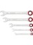 Professional, Cırcırlı Anahtar Seti, Anahtar Takımı 5 Parça, 8,10,13,17,19MM, 1600A02Z3D, Mavi 3