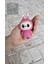 Labubu Karakter Figürü Pembe, 9 cm Labubu Sevimli Oyuncak 4