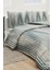 Modern Ikat Çift Kişilik Soft Life Saten Nevresim Takımı 1