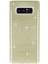 Silvery Samsung Galaxy Note 8 Simli Gold Silikon Kılıf 1