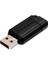 USB 2.0 Drive 64GB Store&apos;n&apos;go Pinstripe Black P-Blist 2
