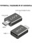 USB 3.1 To Type-C 10GBPS Veri Aktarımı 3A Hızlı Şarj ve Data Aktarımı Çevirici Dönüştürücü Otg Adaptör Space Gray Otgks 3