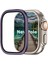 Ultra/ultra 2 49MM Aüminyum Çerçeve] Newpole Watch Ekran Koruyucu Watch Ultra 49MM Ekran Koruyucu Kırılmaz Cam Tam Kaplayan Apple Watch Ultra/ultra 2 ile Uyumludur (Mor) 1