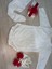 Ponpon Baby 0-6 Ay Kız Bebek Elbise Seti Yenidoğan Mevlüt Kız Elbise 5