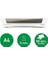 A4 Laminasyon Cihazı, 80 Ila 125 Mikron Laminasyon Folyoları Için, Laminasyon Kılıfları Dahil, Başlangıç Kiti, Ev Ofisi, Küçük Ofis ve Okulda Kullanım Için Ideal, Gri, Ilam, 73680089 3