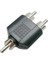 1 Rca Erkek - 2 Rca Erkek Çevirici Jack (5047) 1