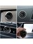 Ev Araç Araba Tekne Bisiklet Için Mini Quartz Saat Mini Kuvars Modern Yapışkanlı Klima Aparatı -Siyah 3
