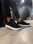 J044 Bağcıklı Ortopedik Taban Erkek Günlük Süet Sneaker Spor Ayakkabı Bt Siyah 2
