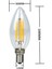 LED Ampul 4W E14 Ince Duy Dimmerli Gün Işığı 3200K Lambam 10 Adet ERD25 Düz Mum Ampul 2