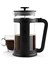 - Smart French Press: Yaklaşık 350ML Kapasiteli Kahve Hazırlayıcı - Siyah Polipropilen Gövde - Bulaşık Makinesinde Yıkanabilen Borosilikat Cam Sürahi - Paslanmaz Çelik Filtre Sistemi 2