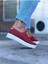 J506 Bağcıklı Ortopedik Taban Erkek Sneaker Günlük Ayakkabı Bt Kırmızı 5